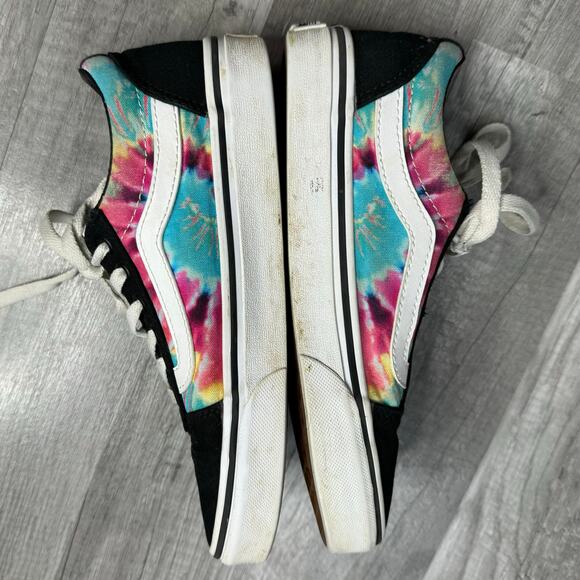 Vans Old Skool Tie Dye Lace Up Womens Size 6 - Picture 5 of 8